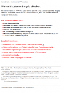 Santander 1plus Visa Card Testbericht Und Erfahrungen 02 2020